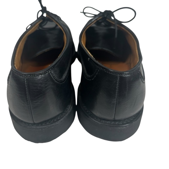ALLEN EDMONDS Men\'s 8.5 Stockbridge Black Leather Split toe Lace Up Oxford shoe main image 8